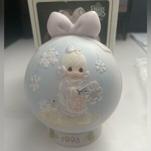 Precious moments Christmas ornament